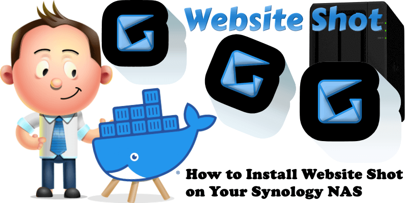 How to Install Website Shot on Your Synology NAS