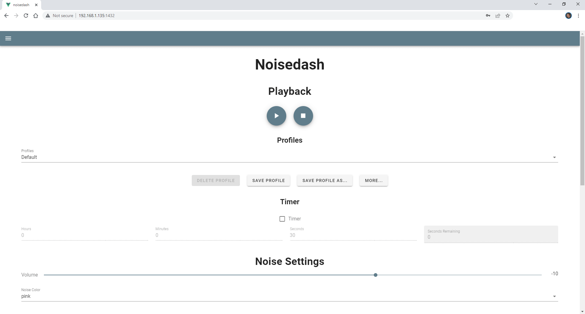 Noisedash Synology NAS Set up 10