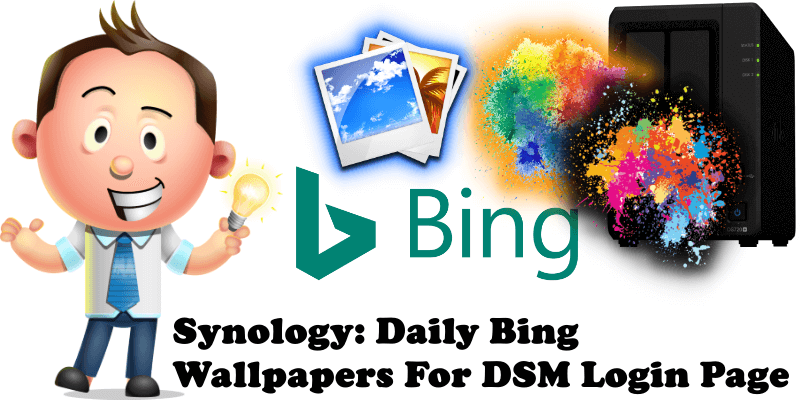 Synology Daily Bing Wallpapers For DSM Login Page