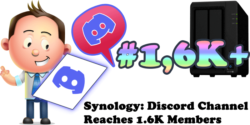 Synology Discord Channel Reaches 1.6K Members