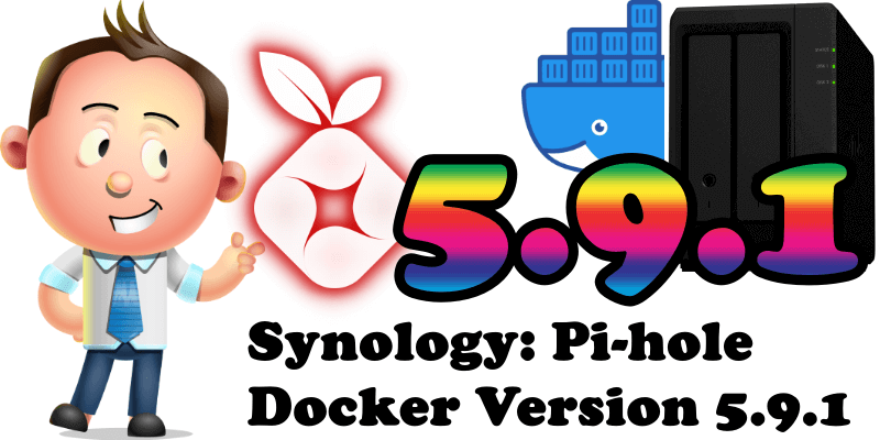 Synology Pi-hole Docker Version 5.9.1