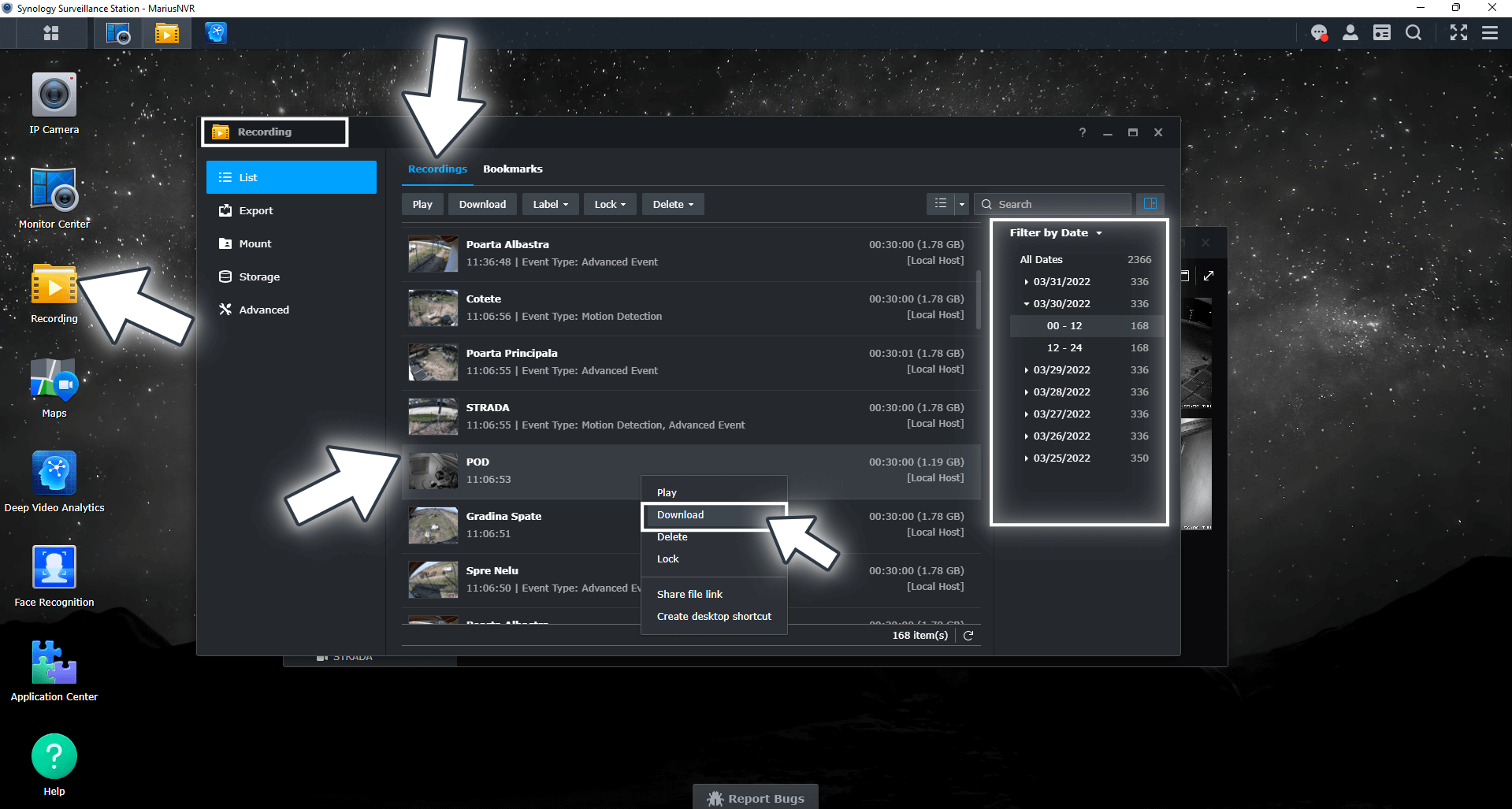 Synology Watermark in Surveillance Station 1