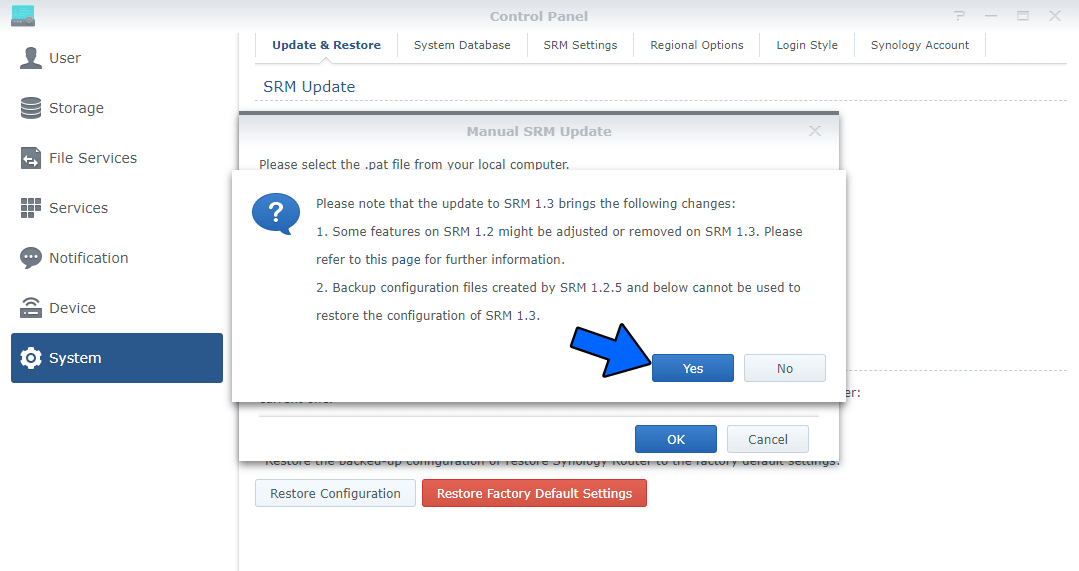 3 Synology SRM 1.2.5-8227 Update 5