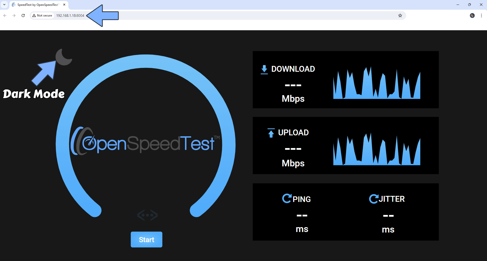 OpenSpeedTest Synology NAS Set up 5 new 2024