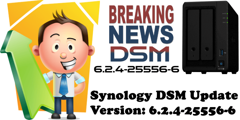 Synology DSM Update Version 6.2.4-25556-6