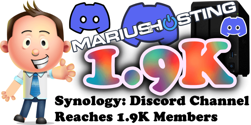 Synology Discord Channel Reaches 1.8K Members