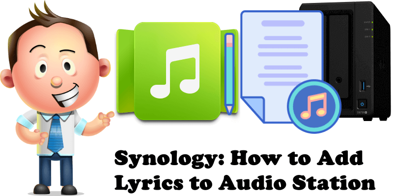 Synology How to Add Lyrics to Audio Station