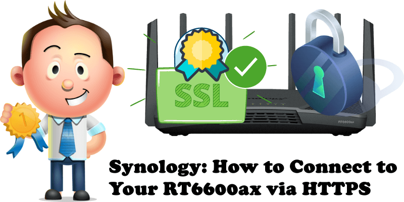 Synology How to Connect to Your RT6600ax via HTTPS