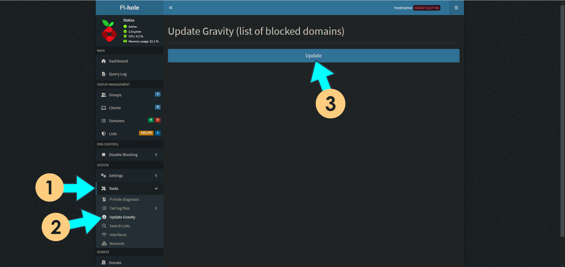 Synology Pi-hole Domain Blacklist 2 new 2025