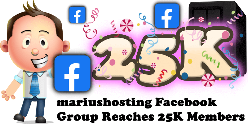 mariushosting Facebook Group Reaches 25K Members