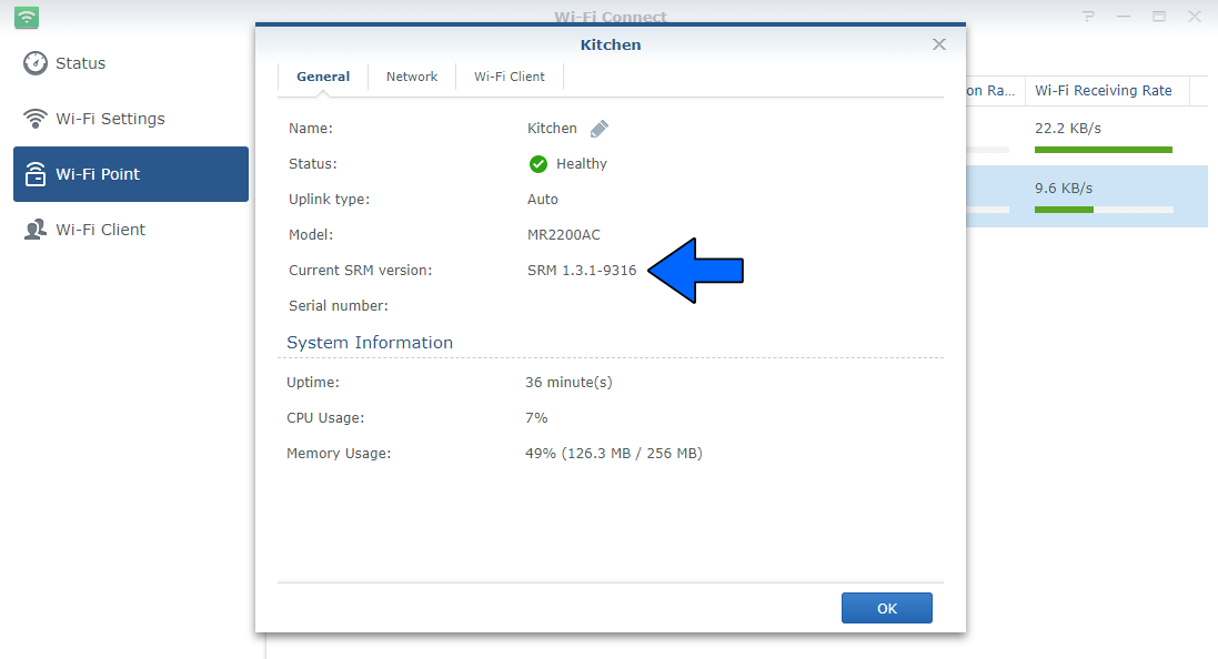 5 Synology RT6600ax SRM Version 1.3.1-9316