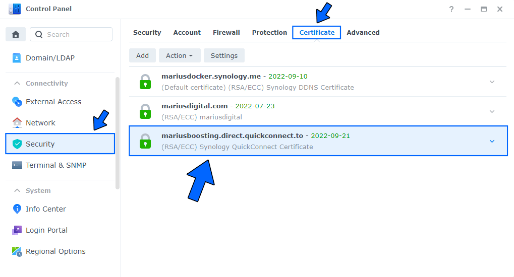 Synology How To Set Up QuickConnect Marius Hosting