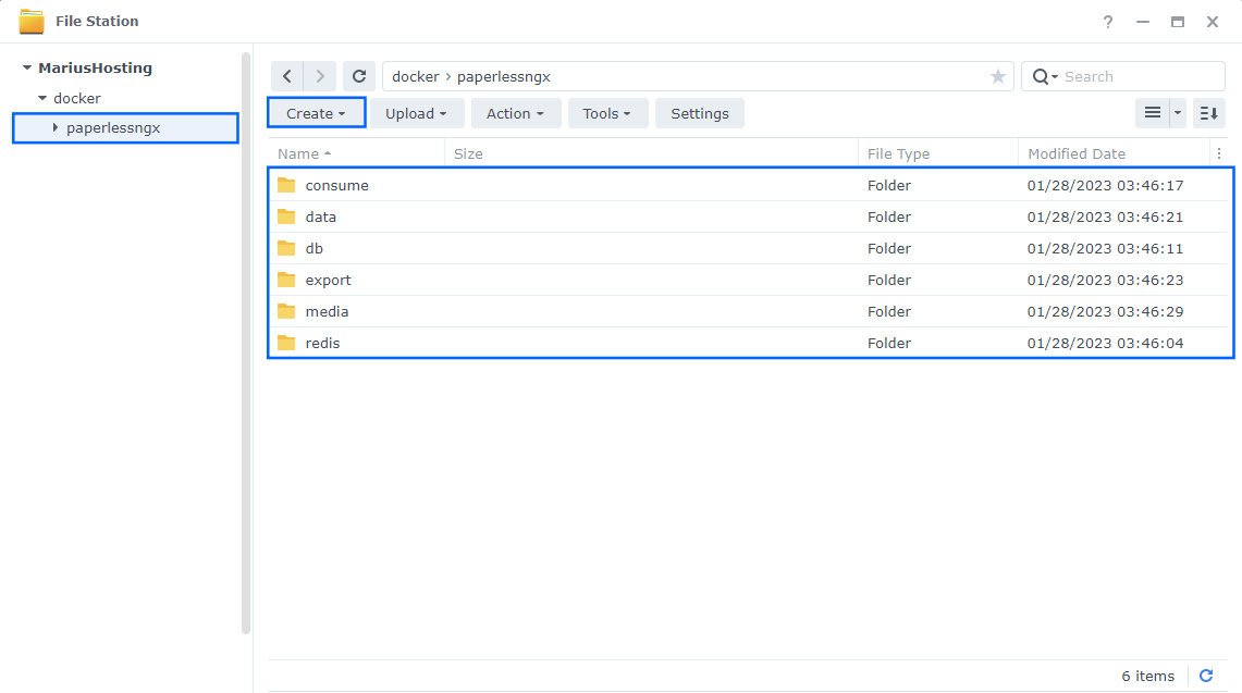 Paperless ngx office Synology NAS Set up 2 new 2023
