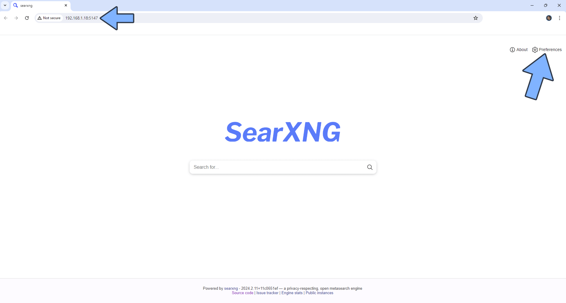 SearXNG Synology NAS Set up 6 new 2024