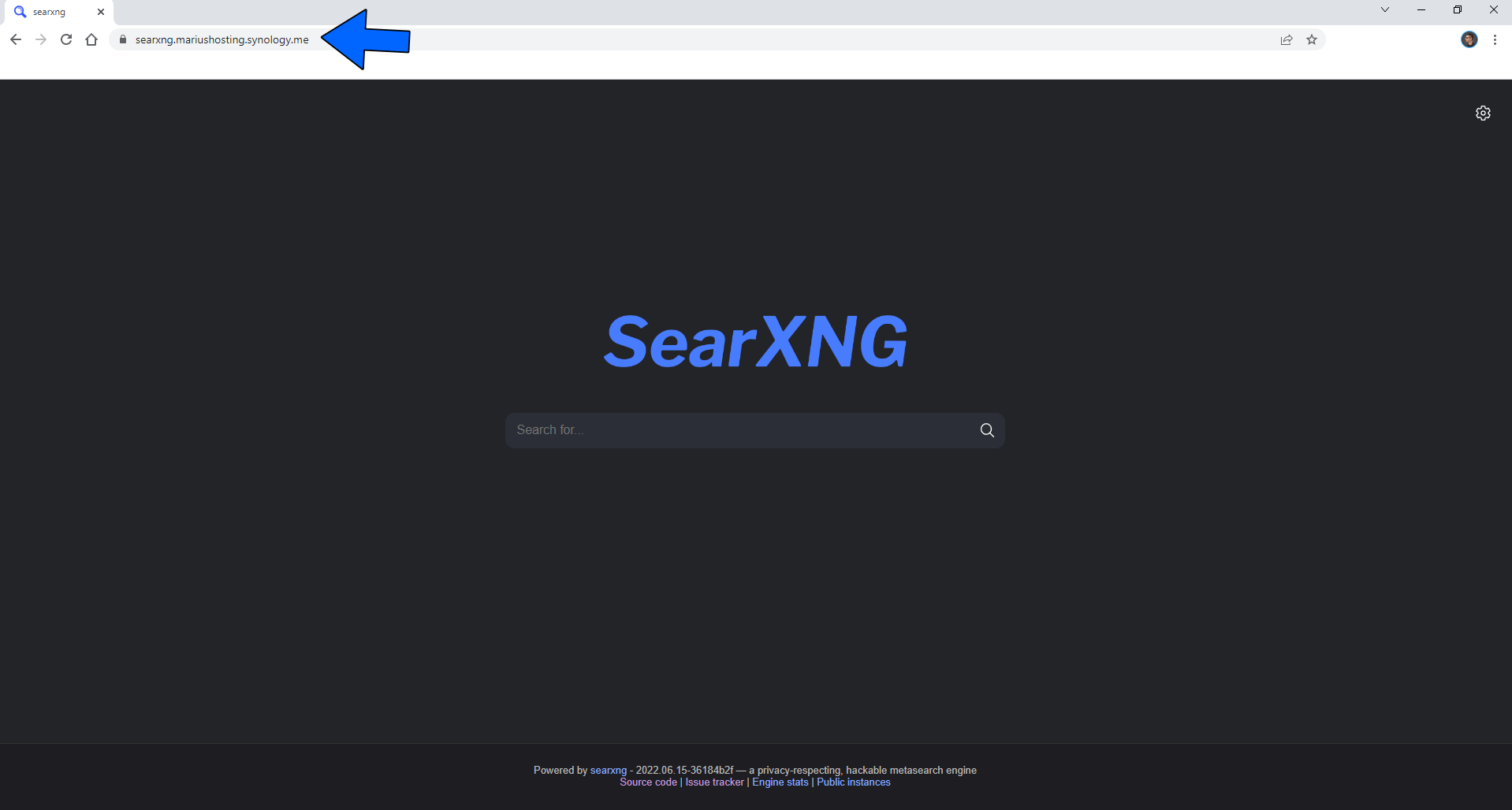 SearXNG Synology NAS Set up 9
