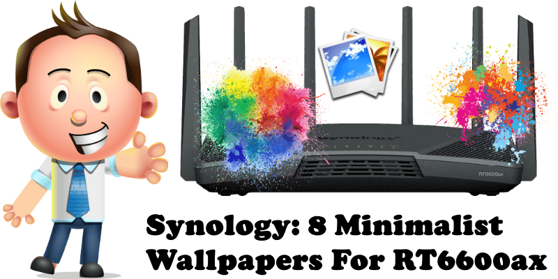 Synology 8 Minimalist Wallpapers For RT6600ax