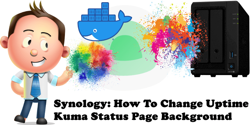 Synology How To Change Uptime Kuma Status Page Background