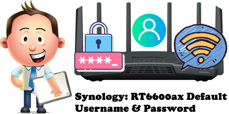 Synology RT6600ax Default Username & Password