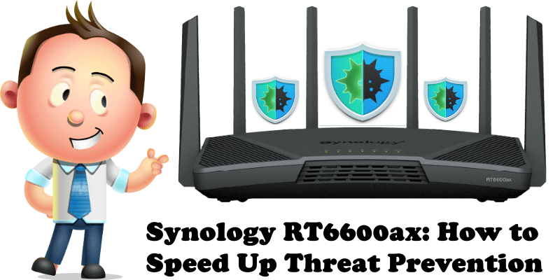 Synology RT6600ax How to Speed Up Threat Prevention