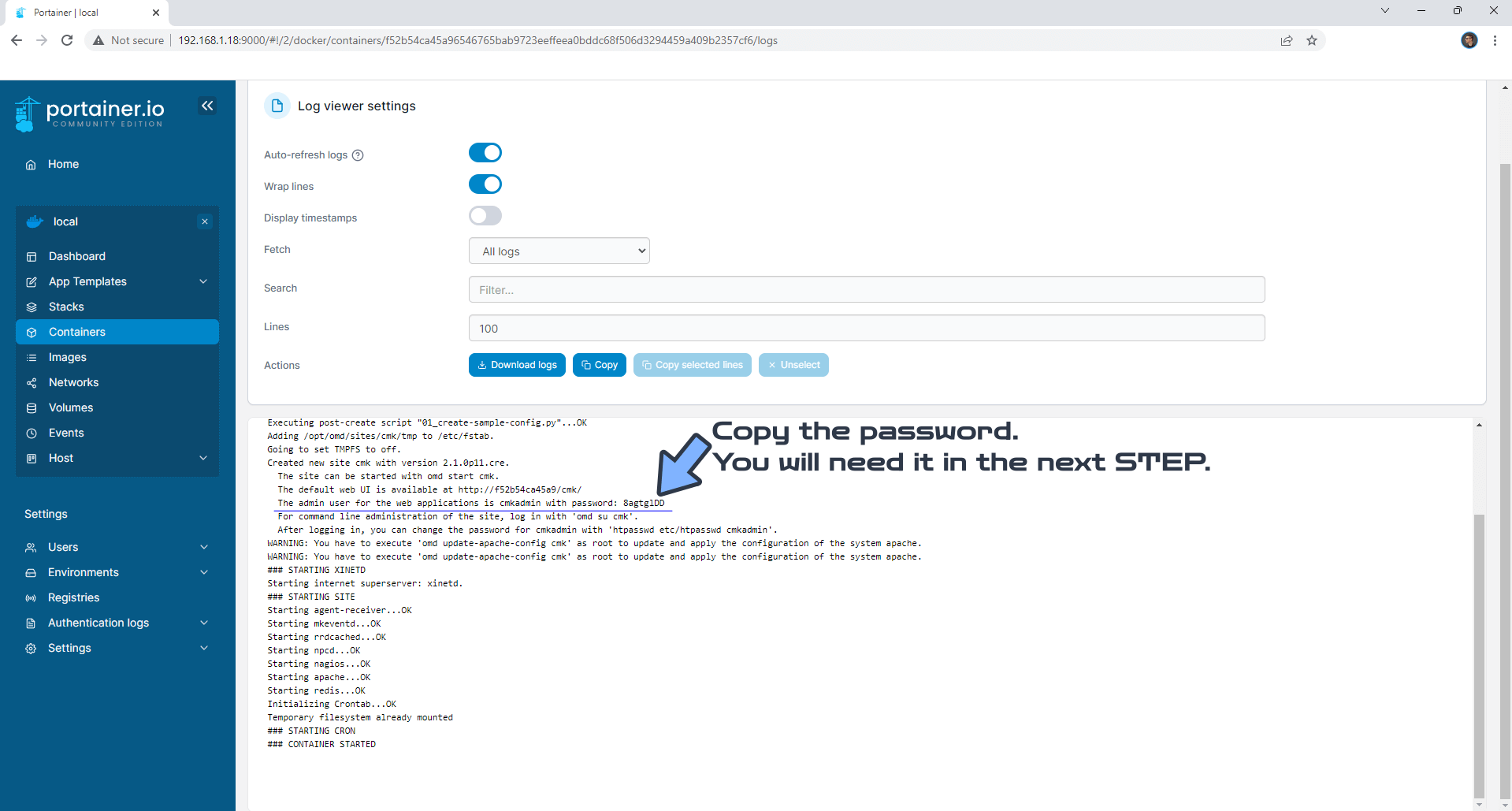 5 Checkmk Synology NAS Set up