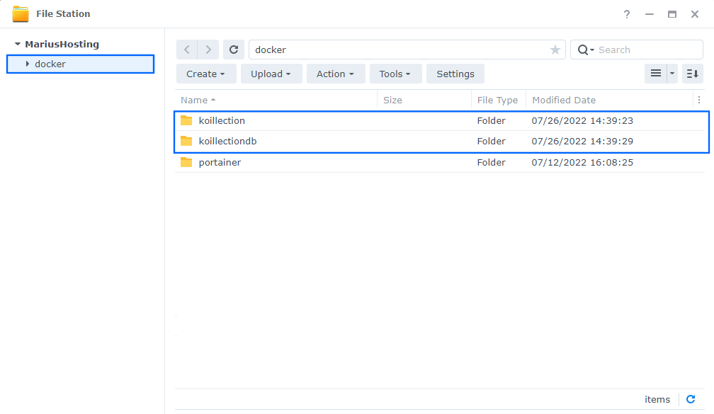 Koillection Synology NAS Set up 1