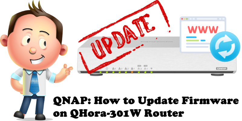 QNAP How to Update Firmware on QHora-301W Router