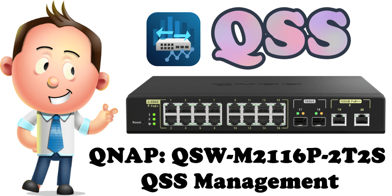 QNAP QSW-M2116P-2T2S QSS Management