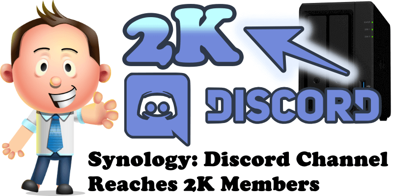 Synology Discord Channel Reaches 2K Members