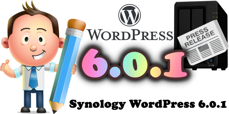 Synology WordPress 6.0.1