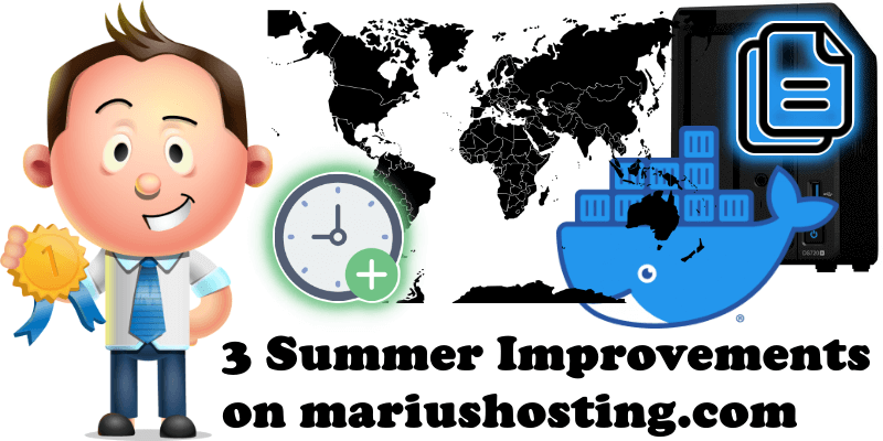 3 Summer Improvements on mariushosting.com
