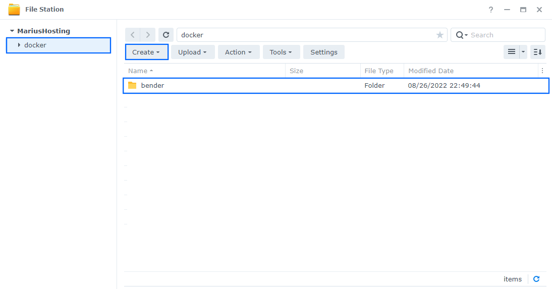 Bender Synology NAS Set up 1