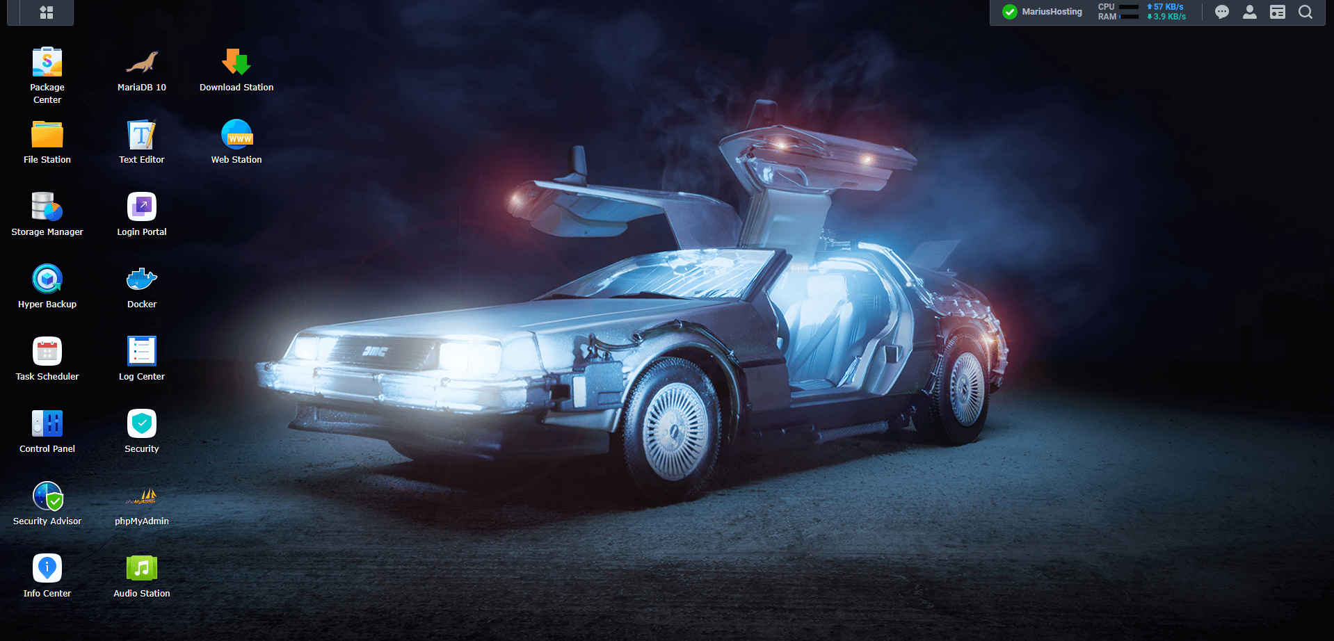 Synology Back To The Future Wallpaper 2