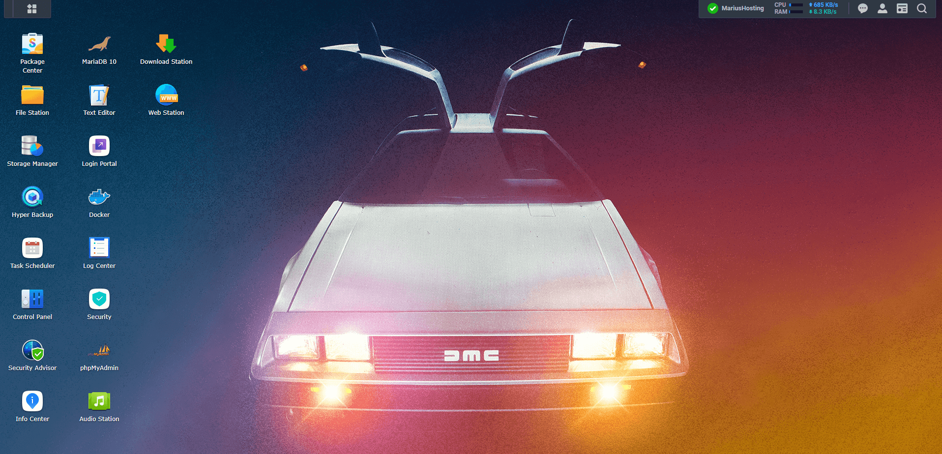 Synology Back To The Future Wallpaper 3