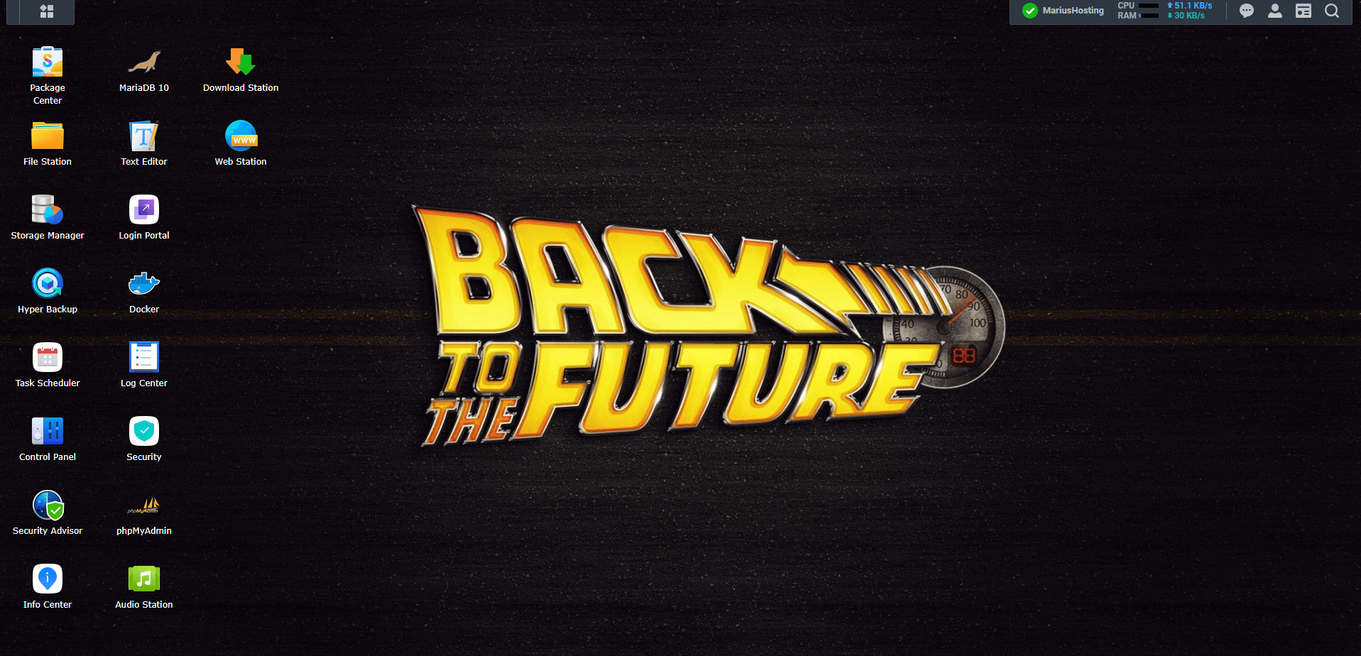 Synology Back To The Future Wallpaper 4