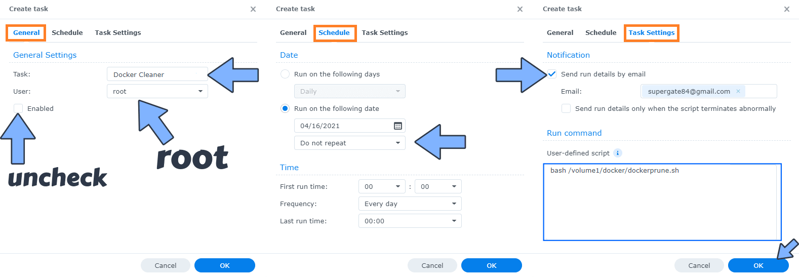 Synology Clean Docker Automatically 2 new 2024