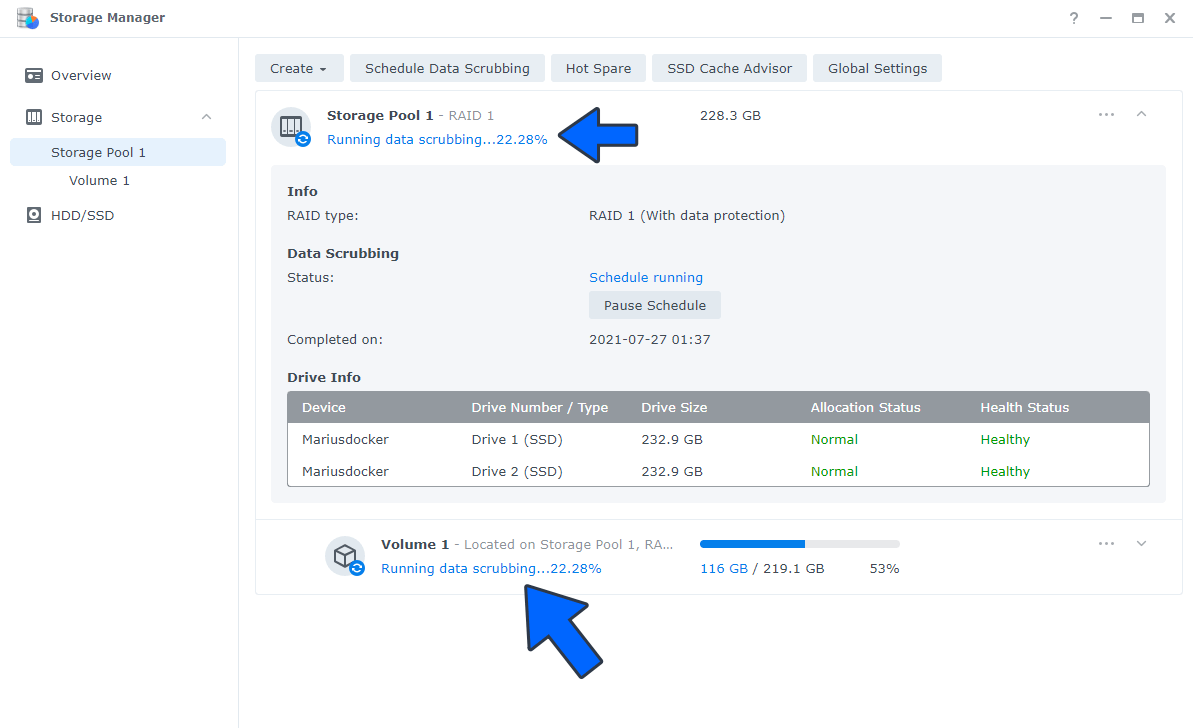 run datacrow on synology