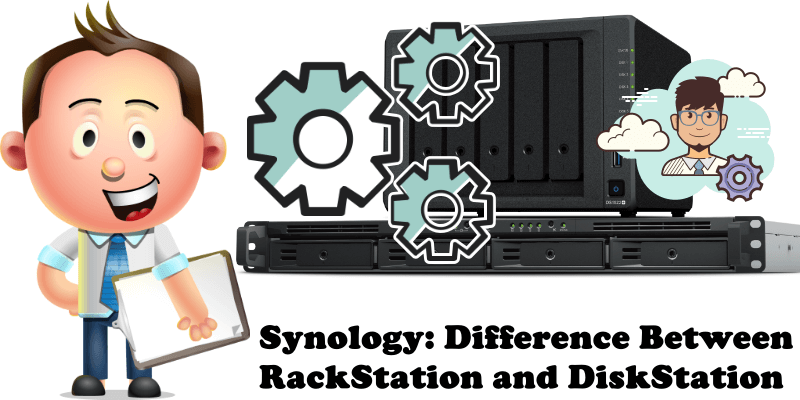 Synology Difference Between RackStation and DiskStation