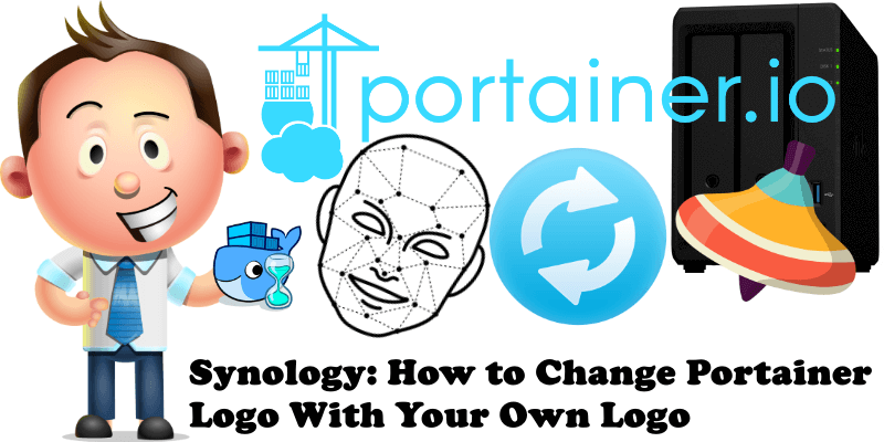 Synology How to Change Portainer Logo With Your Own Logo