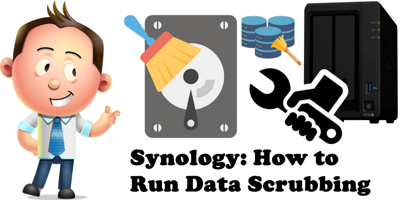 Synology How to Run Data Scrubbing