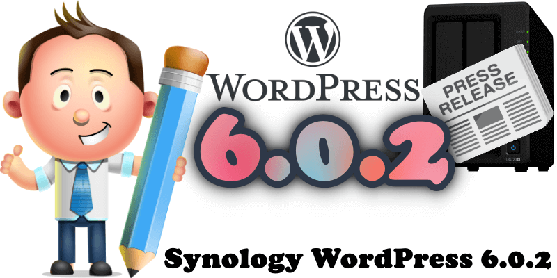 Synology WordPress 6.0.2