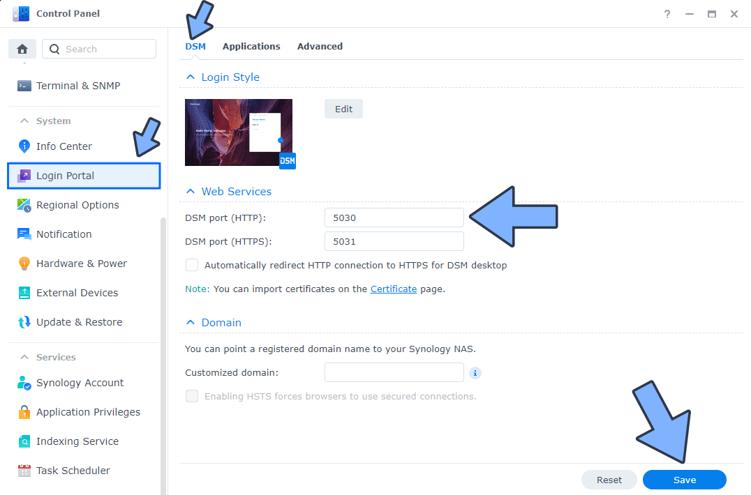 1 Reverse Proxy Multiple Synology NAS