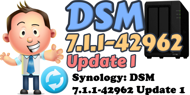 Synology DSM 7.1.1-42962 Update 1