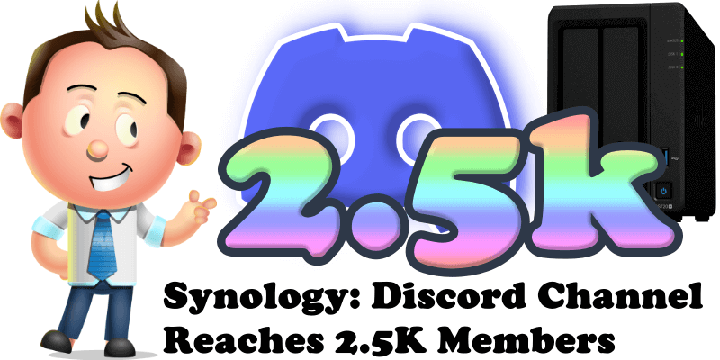 Synology Discord Channel Reaches 2.5K Members