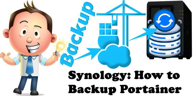 Synology How to Backup Portainer