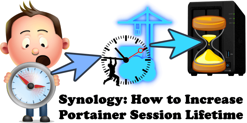 Synology How to Increase Portainer Session Lifetime