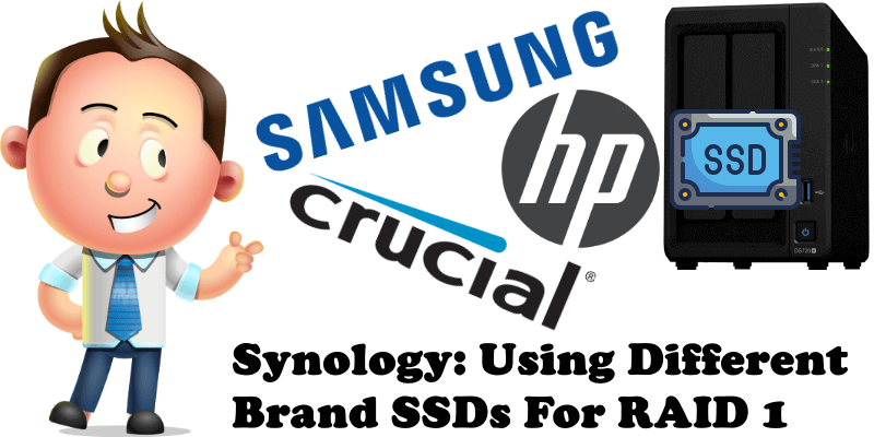 Synology: Using Different Brand SSDs For RAID 1 – Marius Hosting