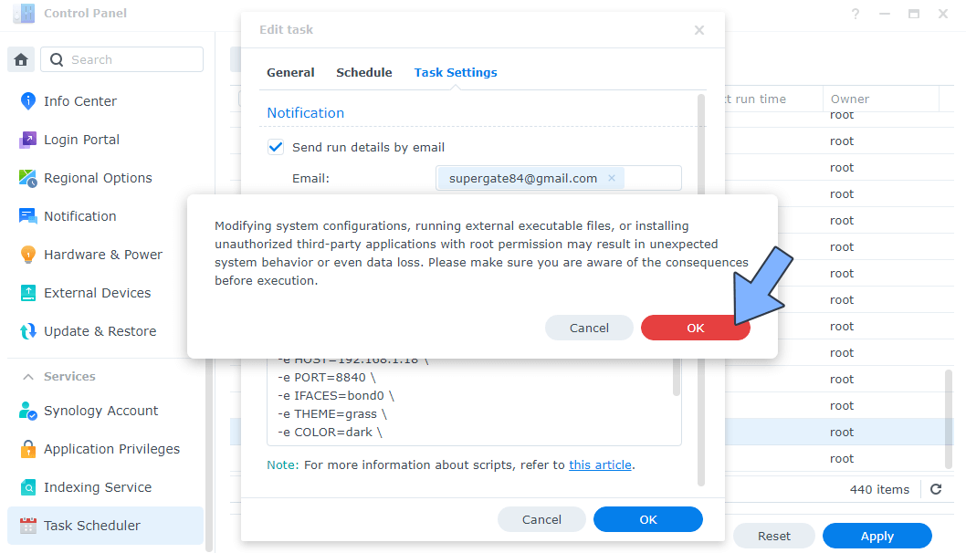 WatchYourLAN Synology NAS Set up 9 new 2025