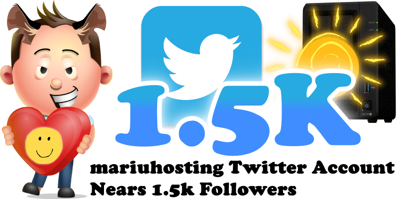 mariushosting Twitter Account Nears 1.5k Followers