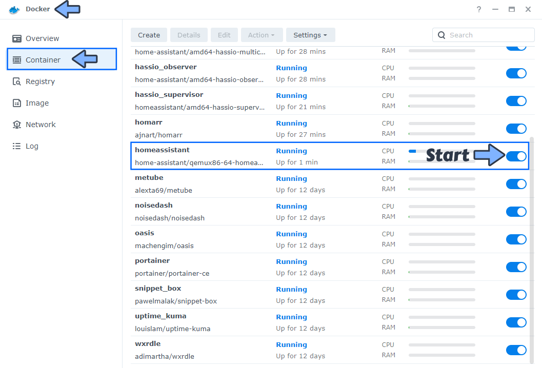 400 Bad Request Home Assistant Supervisor Synology Docker 6