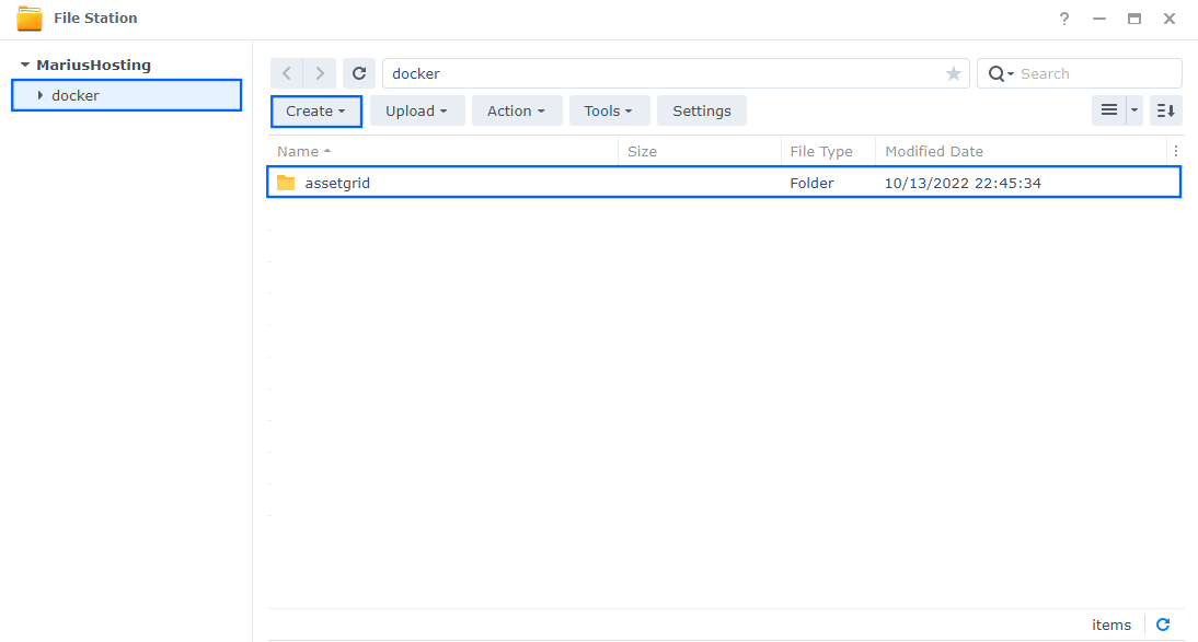 Assetgrid Synology NAS Set up 1